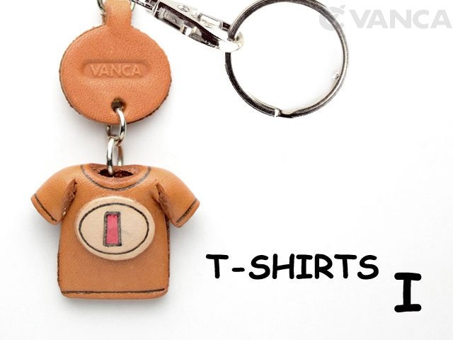 I(RED) LEATHER KEYCHAINS T-SHIRT