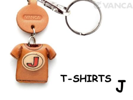 J(RED) LEATHER KEYCHAINS T-SHIRT