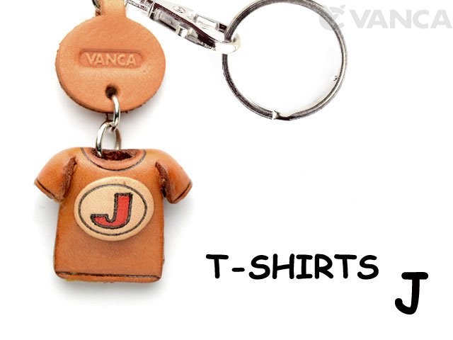 J(RED) LEATHER KEYCHAINS T-SHIRT