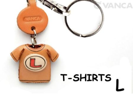 L(RED) LEATHER KEYCHAINS T-SHIRT