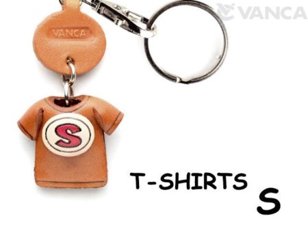 S(RED) LEATHER KEYCHAINS T-SHIRT