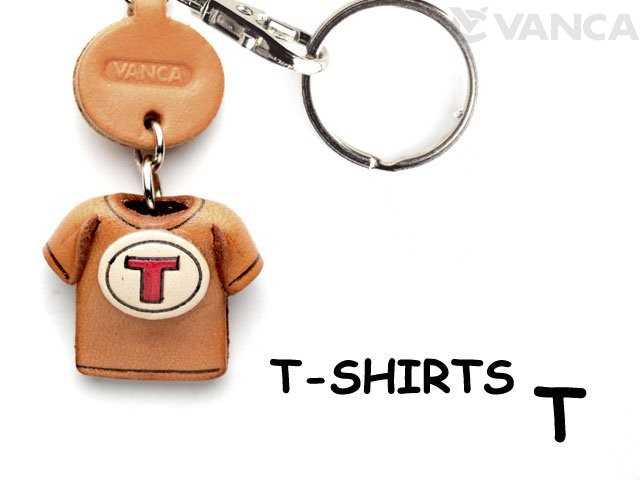 T(RED) LEATHER KEYCHAINS T-SHIRT