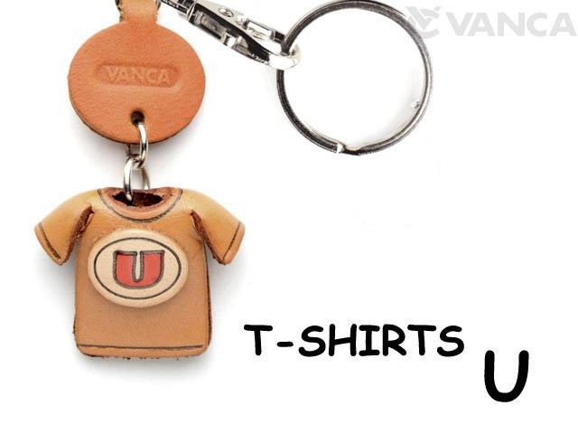 U(RED) LEATHER KEYCHAINS T-SHIRT