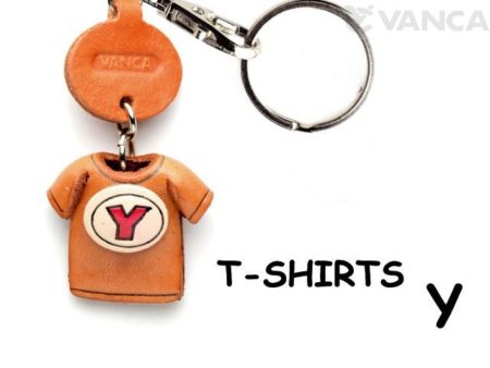 Y(RED) LEATHER KEYCHAINS T-SHIRT