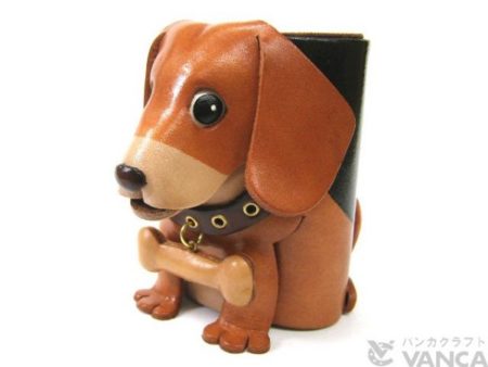 BEAGLE HANDMADE LEATHER DOG EYEGLASSES HOLDER/STAND