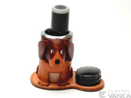 BEAGLE JAPANESE LEATHER SEAL STAND