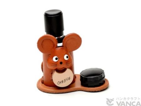 MOUSE JAPANESE LEATHER SEAL STAND