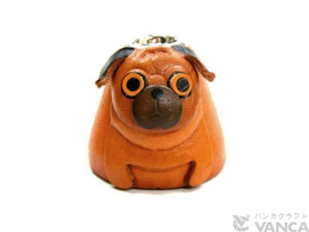 PUG LEATHER DESK PEN STAND