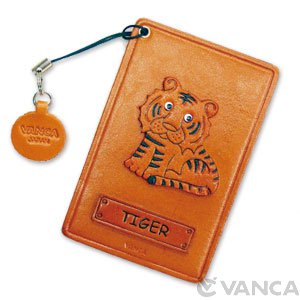 TIGER LEATHER COMMUTER PASS/PASSCARD HOLDERS