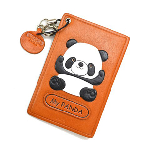 PANDA LEATHER COMMUTER PASS/PASSCARD HOLDERS