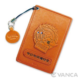 ZODIAC/DRAGON LEATHER COMMUTER PASS/PASSCARD HOLDERS