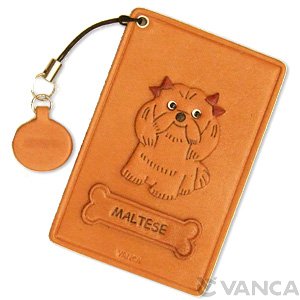 MALTESE LEATHER COMMUTER PASS/PASSCARD HOLDERS