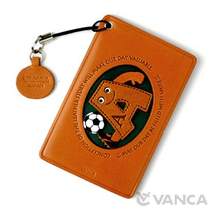 SOCCER-A LEATHER COMMUTER PASS/PASSCARD HOLDERS