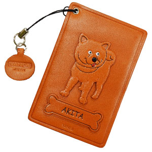 AKITA LEATHER COMMUTER PASS/PASSCARD HOLDERS