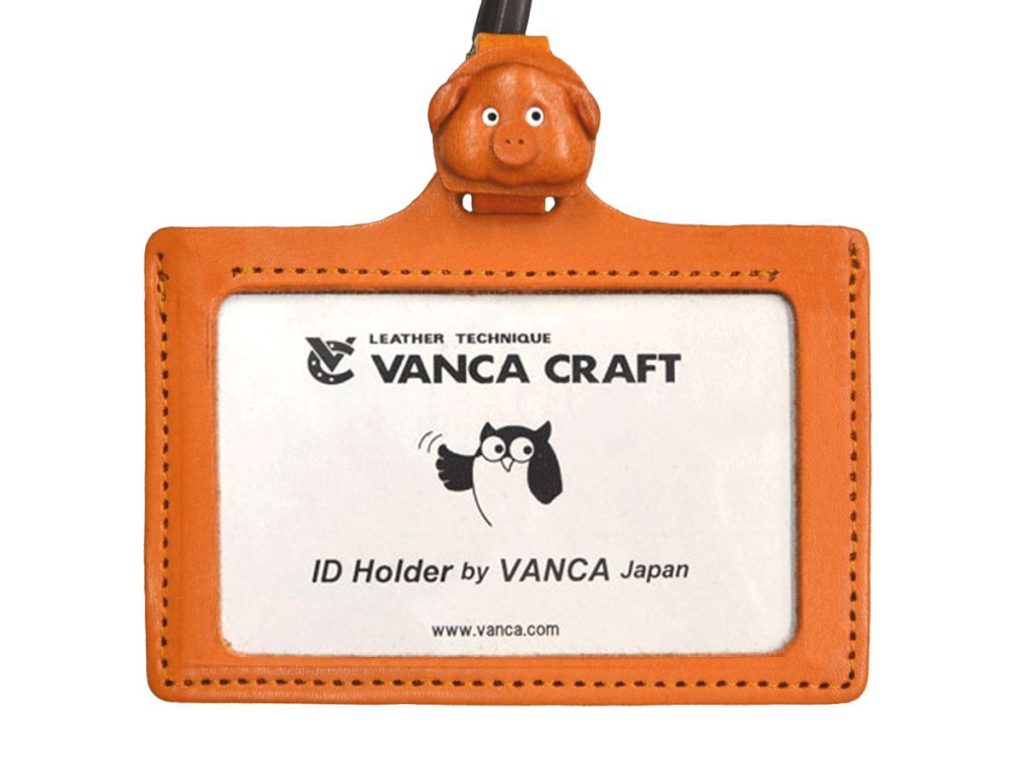 PIG ID CARD/BADGE HOLDER