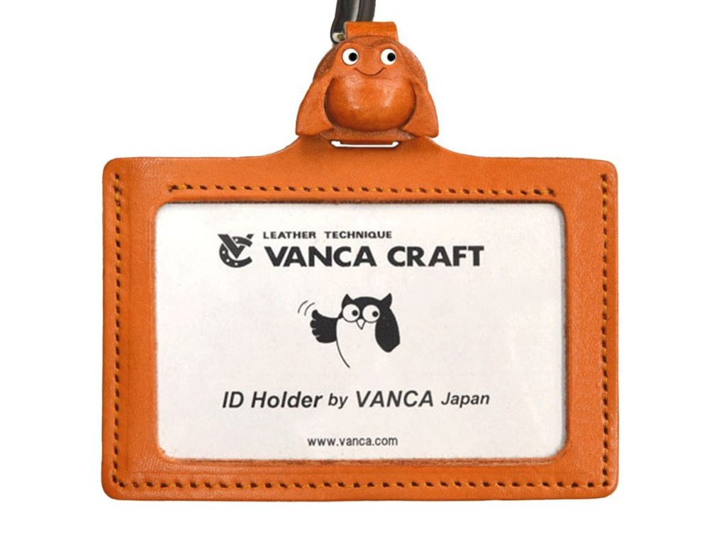 Dachshund Handmade 3D Leather Commuter ID Pass Card Holder/Case *VANCA* #26450 