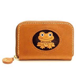 FROG GENUINE LEATHER ANIMAL BUSINESS CARD CASE