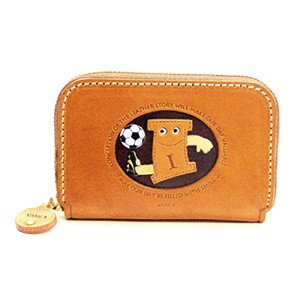 SOCCER I GENUINE LEATHER ANIMAL BUSINESS CARD CASE