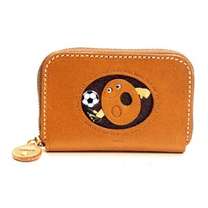 SOCCER O GENUINE LEATHER ANIMAL BUSINESS CARD CASE