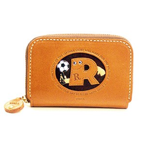 SOCCER R GENUINE LEATHER ANIMAL BUSINESS CARD CASE