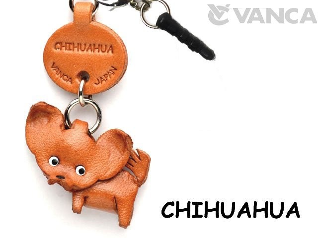 CHIHUAHUA LEATHER DOG EARPHONE JACK ACCESSORY