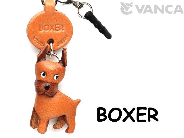 BOXER LEATHER DOG EARPHONE JACK ACCESSORY