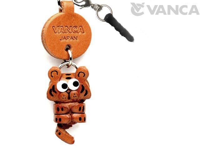 TIGER LEATHER LITTLE ANIMAL EARPHONE JACK ACCESSORY