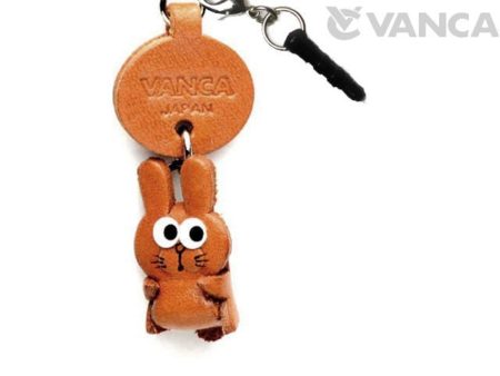 RABBIT LEATHER LITTLE ANIMAL EARPHONE JACK ACCESSORY