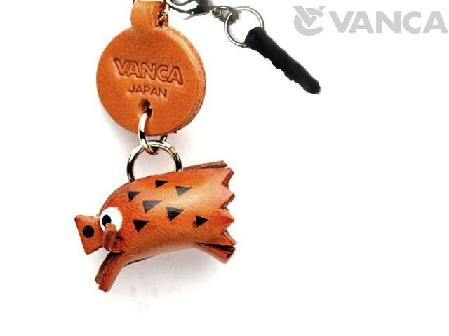 WILD BOAR LEATHER LITTLE ANIMAL EARPHONE JACK ACCESSORY