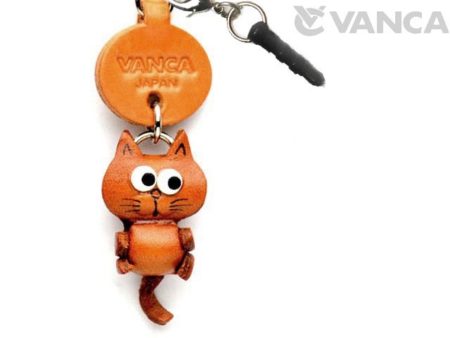 CAT LEATHER LITTLE ANIMAL EARPHONE JACK ACCESSORY