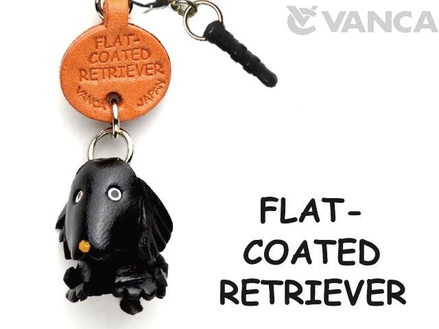 FLATCOATED RETRIEVER LEATHER DOG EARPHONE JACK ACCESSORY