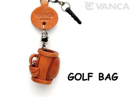 GOLF BAG LEATHER GOODS EARPHONE JACK ACCESSORY