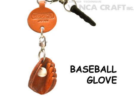 BASEBALL GLOVE LEATHER GOODS EARPHONE JACK ACCESSORY