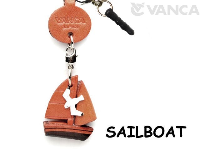 SAILBOAT LEATHER GOODS EARPHONE JACK ACCESSORY