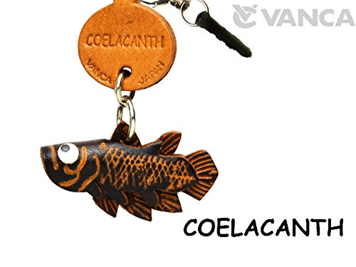 COELACANTH LEATHER FISH & SEA ANIMAL EARPHONE JACK ACCESSORY