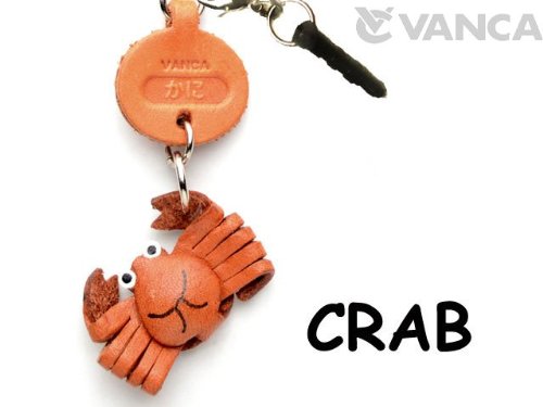 CRAB LEATHER FISH & SEA ANIMAL EARPHONE JACK ACCESSORY