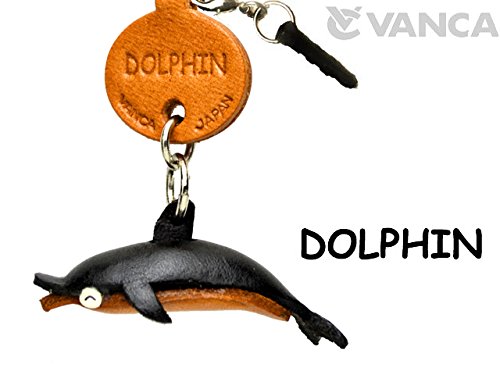 DOLPHIN LEATHER FISH & SEA ANIMAL EARPHONE JACK ACCESSORY