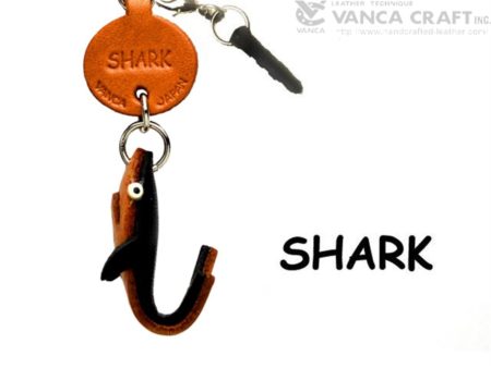 SHARK LEATHER FISH & SEA ANIMAL EARPHONE JACK ACCESSORY