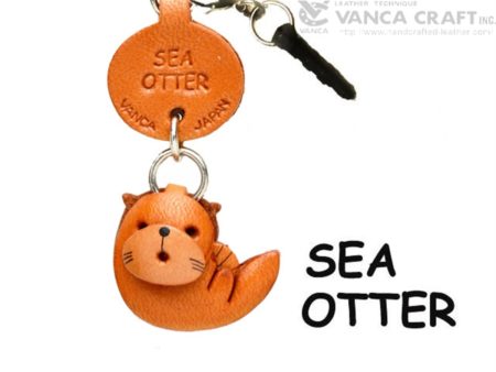 SEA OTTER LEATHER FISH & SEA ANIMAL EARPHONE JACK ACCESSORY