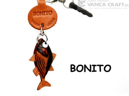 BONITO LEATHER FISH & SEA ANIMAL EARPHONE JACK ACCESSORY